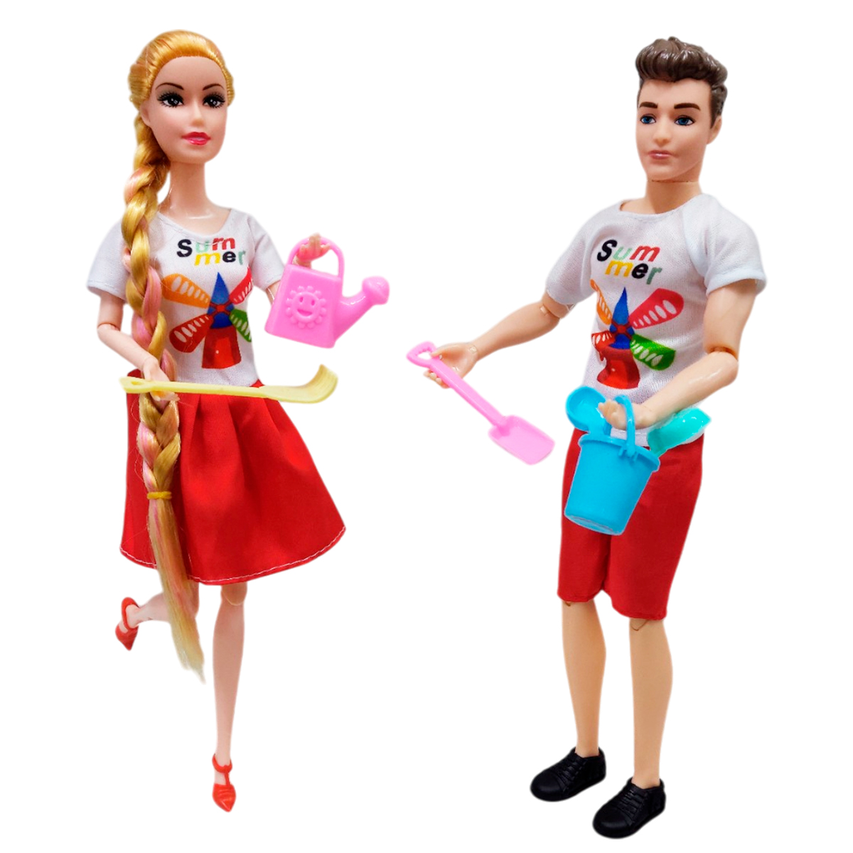 Miniatura 2 de Muñecas Pareja Playera FQ115K4